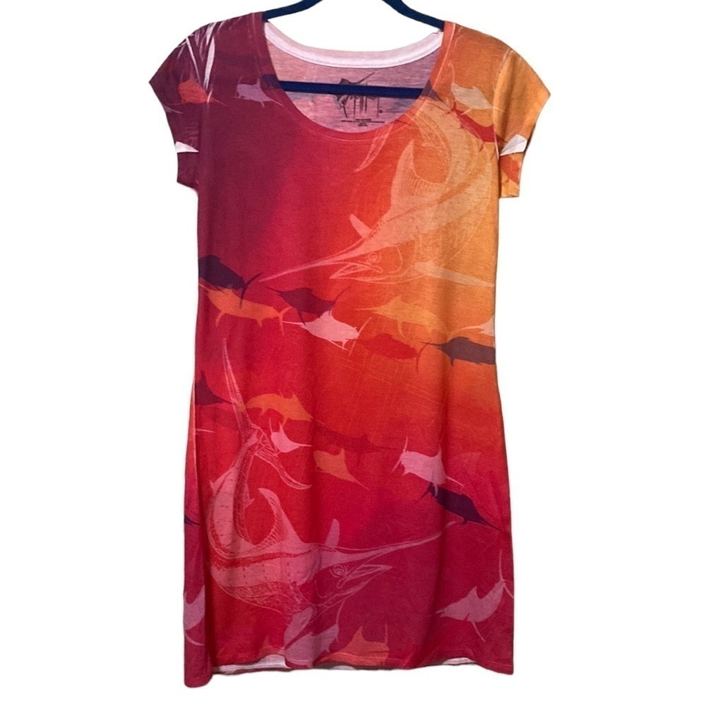 Guy Harvey swordfish dress size m